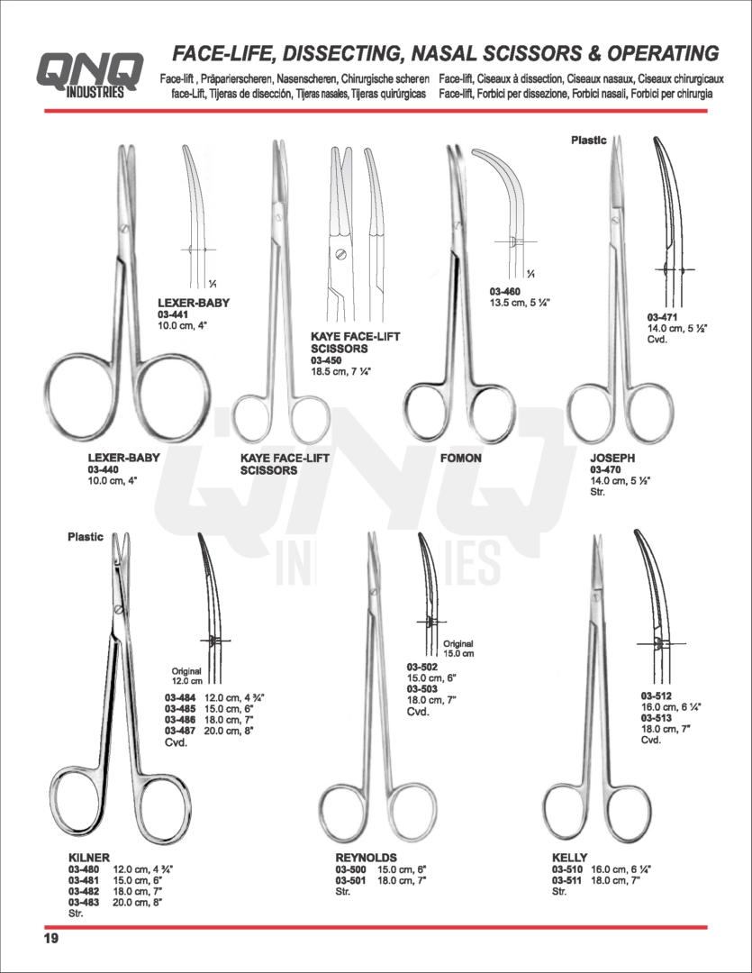 GENERAL OPERATING SCISSORS T.C. SCISSORS – QNQ Industries